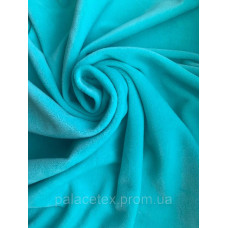 Велюр плюш спорт Бірюза