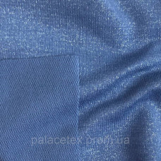 Двунитка Люрекс Блакитний